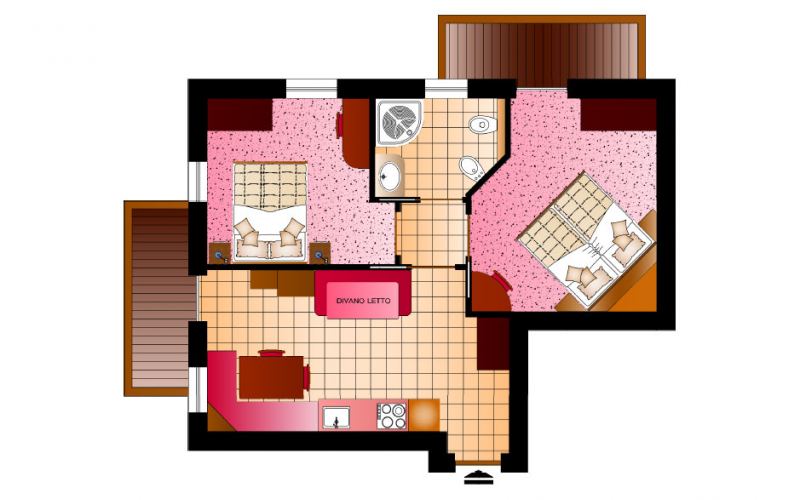 Stella Alpina Chalet Mottolino